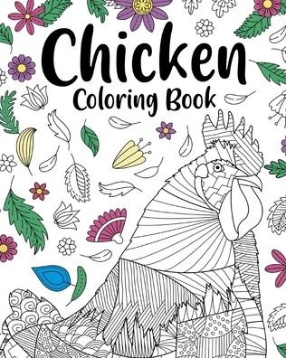Cover for Paperland · Chicken Coloring Book (Paperback Bog) (2024)