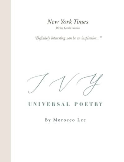 Morocco Lee · Universal Poetry (Hardcover Book) (2021)
