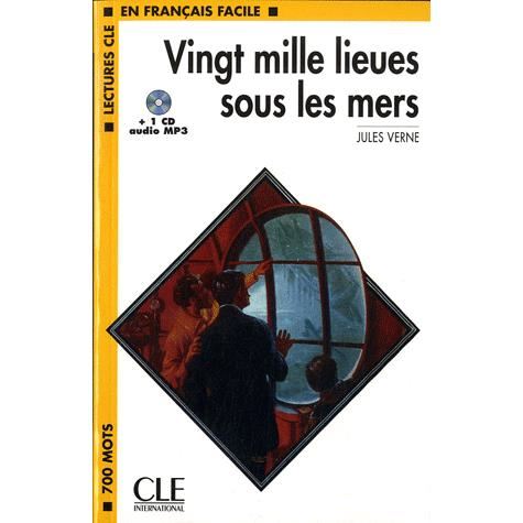 Cover for Verne · Vingt Mille Lieues Sous Les Mers Book + Mp3 CD (Level 1) (French Edition) (Paperback Book) [French edition] (2007)