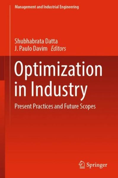 Cover for Optimization in Industry (Book) [1st ed. 2019 edition] (2018)