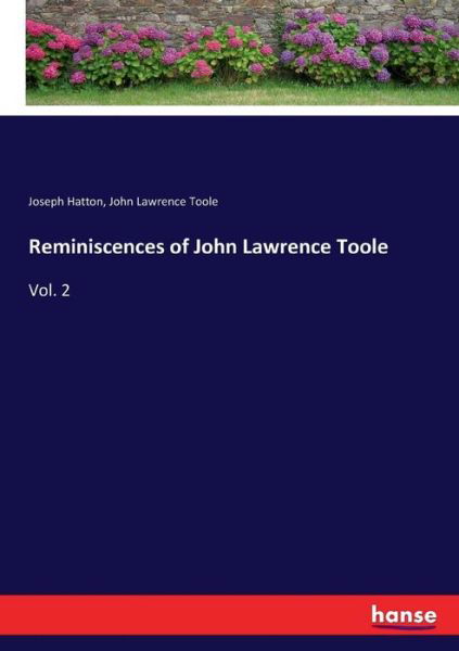 Cover for Hatton · Reminiscences of John Lawrence T (Buch) (2018)