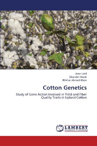 Cover for Iftikhar Ahmed Khan · Cotton Genetics: Study of Gene Action Involved in Yield and Fiber Quality Traits in Upland Cotton (Paperback Bog) (2013)