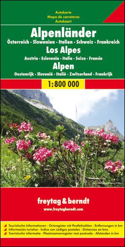 Freytag Berndt Autokt. Alpenländer - Freytag-berndt Und Artaria Kg - Bücher -  - 9783707909401 - 