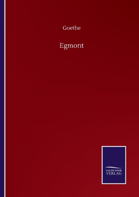 Cover for Goethe · Egmont (Paperback Bog) (2020)