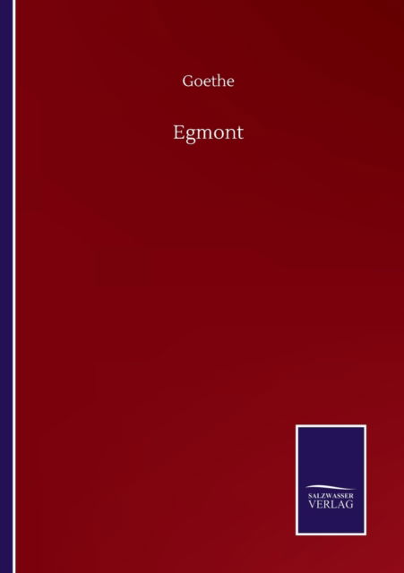 Cover for Goethe · Egmont (Paperback Book) (2020)