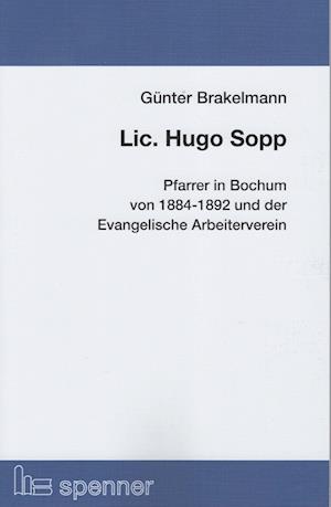 Cover for Günter Brakelmann · Lic. Hugo Sopp. (Paperback Book) (2021)