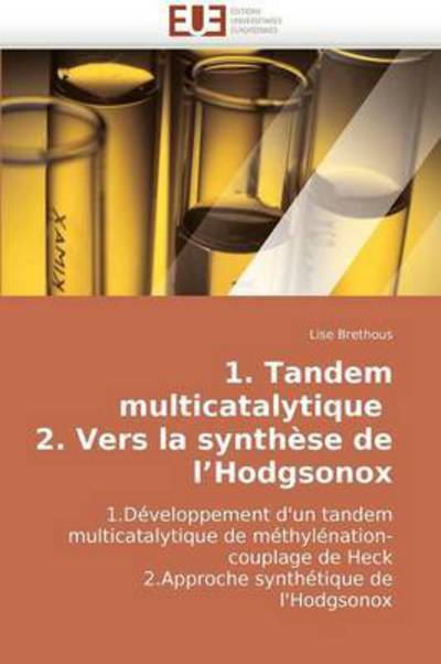 Cover for Lise Brethous · 1. Tandem Multicatalytique   2. Vers La Synthèse De L'hodgsonox: 1.développement D'un Tandem Multicatalytique De Méthylénation-couplage De Heck  2.approche Synthétique De L'hodgsonox (Paperback Book) [French edition] (2018)