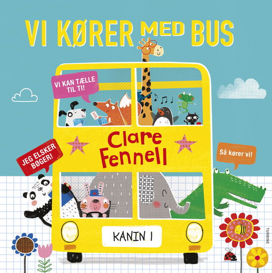 Cover for Clare Fennell · Vi kører med bus (Hardcover Book) [1. Painos] (2025)