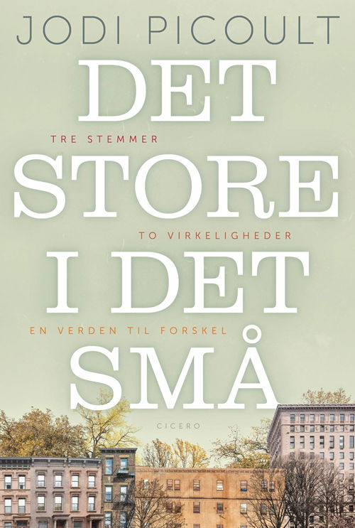 Cover for Jodi Picoult · Det store i det små (Innbunden bok) [1. utgave] (2018)