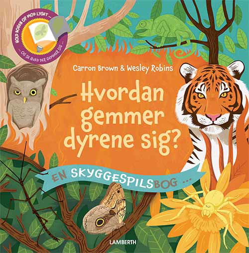 Cover for Carron Brown · Hvordan gemmer dyrene sig? (Indbundet Bog) [1. udgave] (2018)