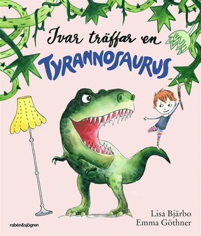 Cover for Lisa Bjärbo · Ivar träffar en tyrannosaurus (Audiobook (MP3)) (2018)