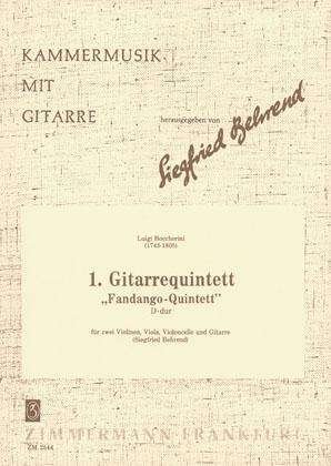 Cover for Boccherini · Git.-Quintett &quot;Fandango&quot; (Bok)
