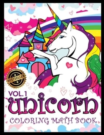 Cover for Matty · Unicorn Coloring Math Book (Paperback Book) (2020)