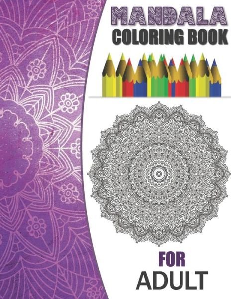 Cover for Design King · Mandala Coloring Book For Adult (Paperback Bog) (2020)