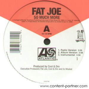 Cover for Fat Joe · So Much More (LP) (2005)