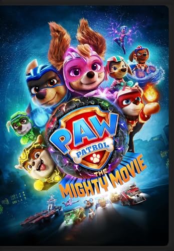 Cover for Paw Patrol: the Mighty Movie (DVD) (2023)