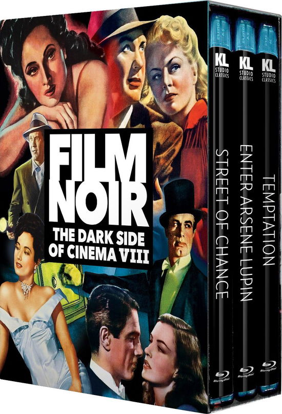 Film Noir: Dark Side of Cinema Viii - Film Noir: Dark Side of Cinema Viii - Movies - Kino Lorber - 0738329259402 - July 19, 2022