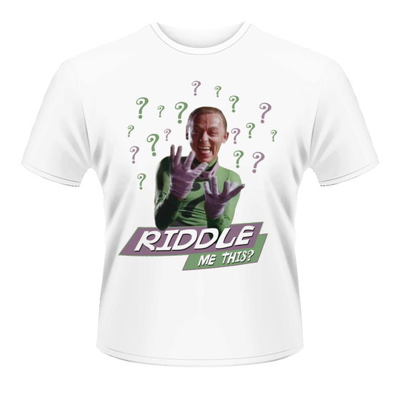 Cover for Dc Comics · Dc Comics: The Riddler (T-Shirt Unisex Tg S) (N/A) [size S] (2014)