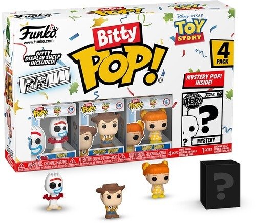Toy Story- Forky 4pk - Funko Bitty Pop!: - Produtos - Funko - 0889698730402 - 25 de outubro de 2023
