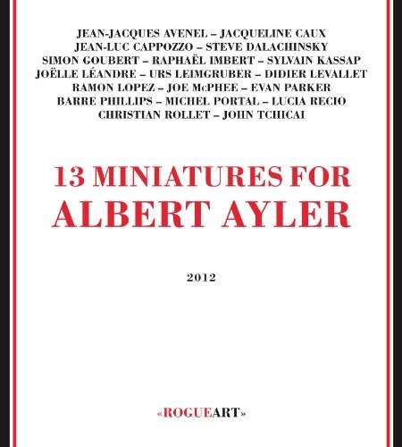 Cover for Albert Ayler · 13 Miniatures For (CD) (2014)