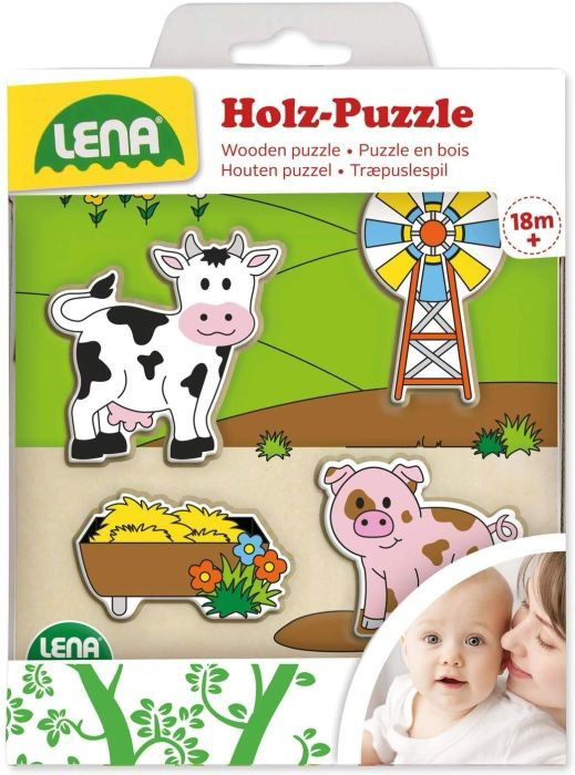 Cover for Lena: Puzzle In Legno · In Campagna (MERCH)