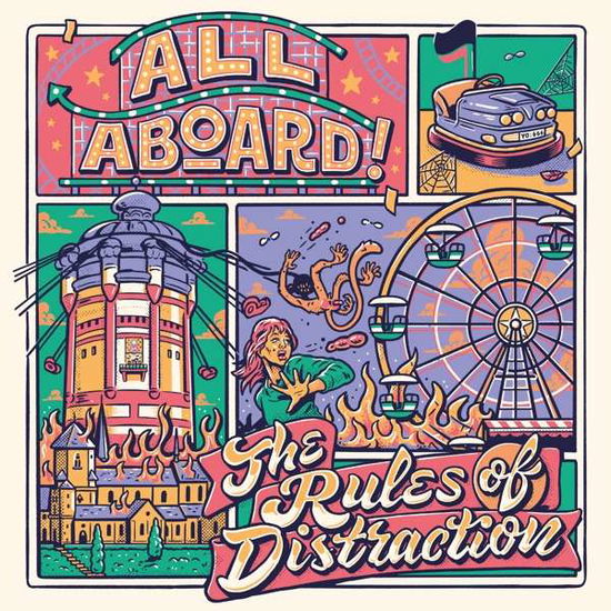 Cover for All Aboard! · The Rules Of Distraction (LP) (2021)