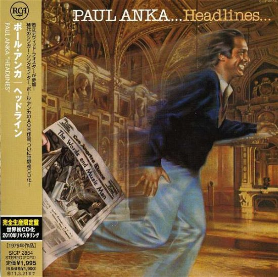 Cover for Paul Anka · Headlines (CD) [Remastered edition] (2010)