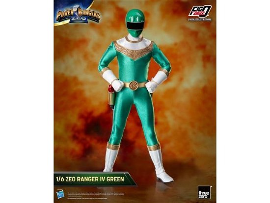 Power Rangers Zeo Figzero Zeo Ranger Iv Green af - Threezero - Merchandise -  - 4895250810402 - July 31, 2024