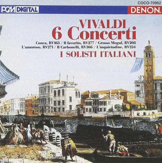 Cover for I Solisti Italiani · Vivaldi: 6 Concerti Rv163/277/208/271/366/234 (CD) [Japan Import edition] (2008)