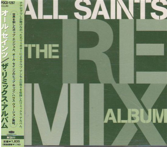 Cover for All Saints  · Remix Album (CD)