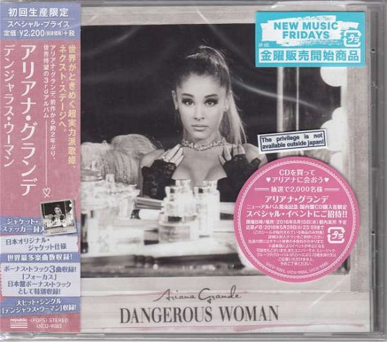 Cover for Ariana Grande · Dangerous Woman (CD) [Limited edition] (2016)