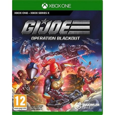 Cover for Maximum Entertainment UK Ltd · Gi Joe Operation Blackout (XONE) (2020)