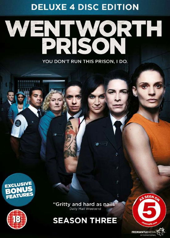 Cover for Wentworth Prison Season 3 (DVD) (2015)