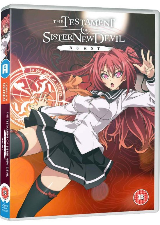 Cover for Anime · Testament Of Sister New Devil Burst (DVD) (2018)