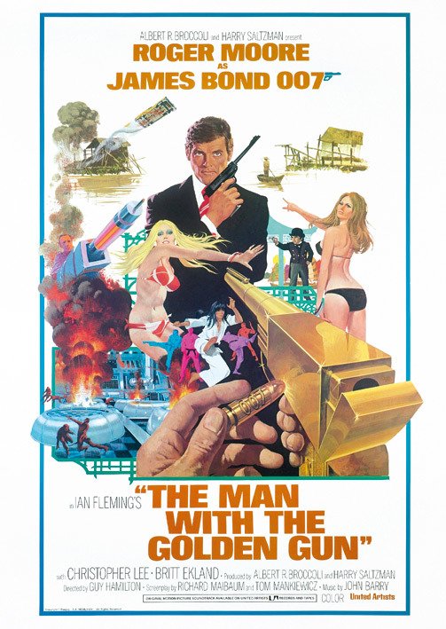 James Bond: The Man With The Golden Gun (Cartolina) - James Bond - Fanituote -  - 5050293299402 - 