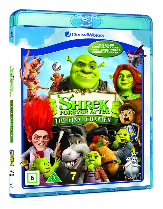 Cover for Shrek Forever After (Blu-ray) (2018)
