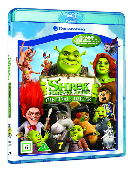 Cover for Shrek Forever After (Blu-Ray) (2018)