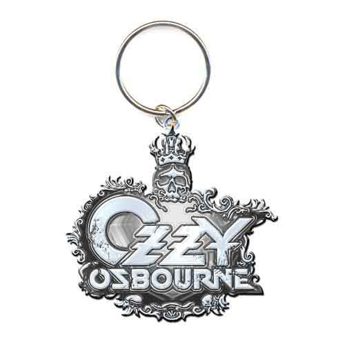 Ozzy Osbourne Keychain: Crest Logo (Die-cast Relief) - Ozzy Osbourne - Merchandise - Unlicensed - 5055295302402 - 21. oktober 2014