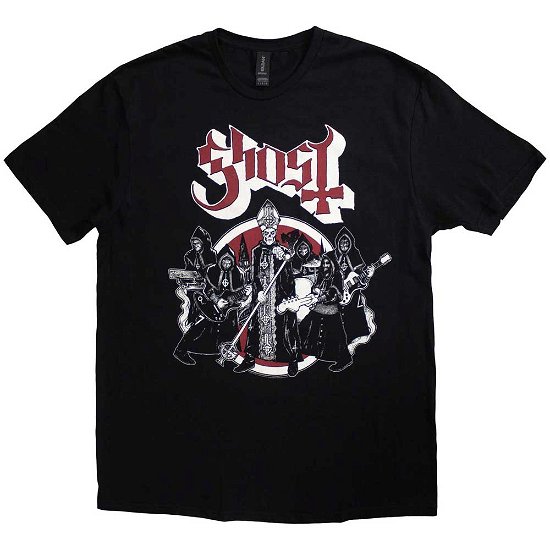 Ghost Unisex T-Shirt: Road to Rome - Ghost - Merchandise - ROFF - 5055295360402 - 22. juli 2013