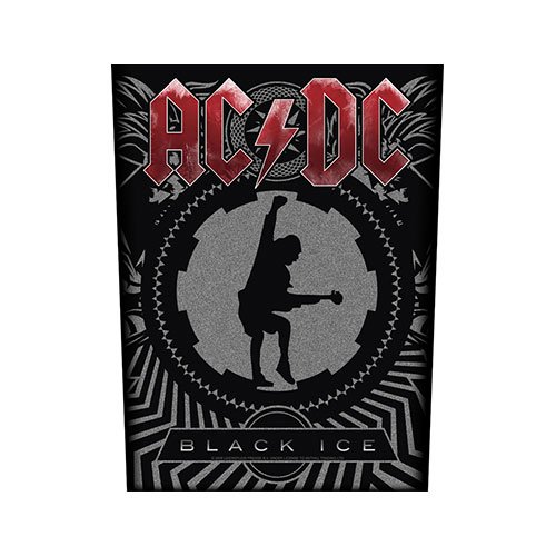 Cover for AC/DC · AC/DC Back Patch: Black Ice (MERCH) [Black edition] (2019)