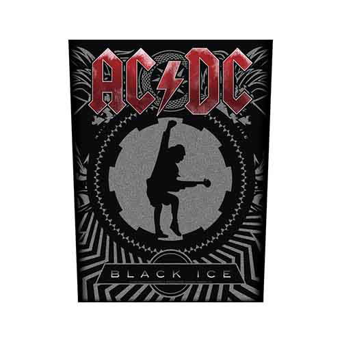 Cover for AC/DC · AC/DC Back Patch: Black Ice (MERCH) [Black edition] (2019)