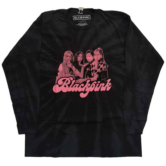 Cover for BlackPink · BlackPink Unisex Long Sleeve T-Shirt: Photo (Black) (Wash Collection) (XXXXX-Large) (CLOTHES) (2021)