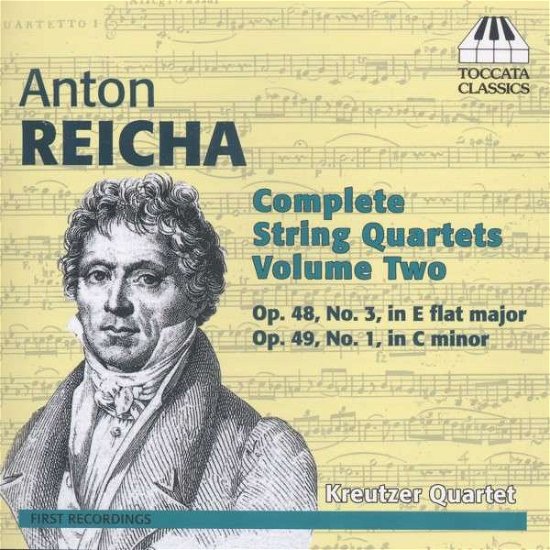 Cover for Reicha / Kreutzer Quartet · Complete String Quartets 2 (CD) (2014)