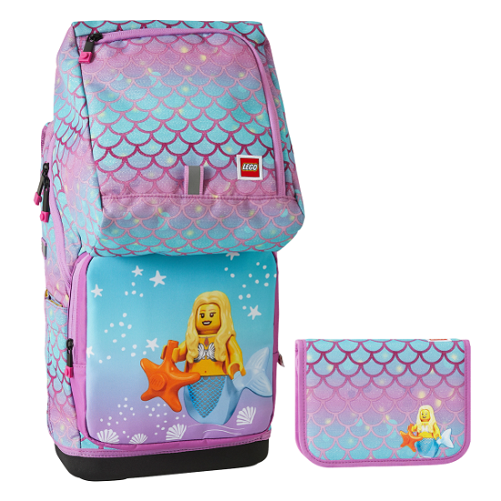 Cover for Lego · Optimo Starter School Bag W. Gym Bag &amp; Pencil Case - Mermaid (20254-2304) (Leketøy)