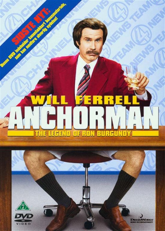Cover for Anchorman · Anchorman (2004) [DVD] (DVD) (2024)