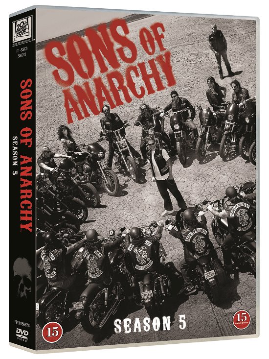 Sons of Anarchy - Sæson 5 -  - Elokuva -  - 7340112709402 - keskiviikko 26. helmikuuta 2014