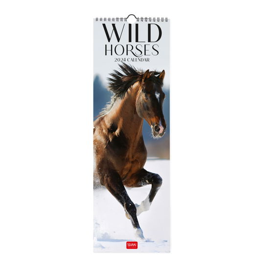Cover for Legami · Wall Calendars - 2024 Wall Calendar - Wild Horses - 16x49 - Animals (Taschenbuch) (2023)
