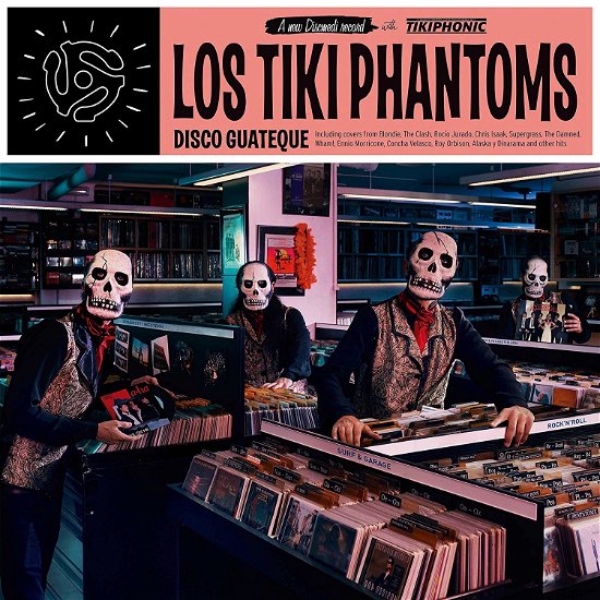 Cover for Los Tiki Phantoms · Disco Guateque (LP) (2019)