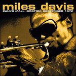 Cover for Miles Davis · Miles Davis - Paul'S Mall, Boston, 1972 (VINYL) (1980)