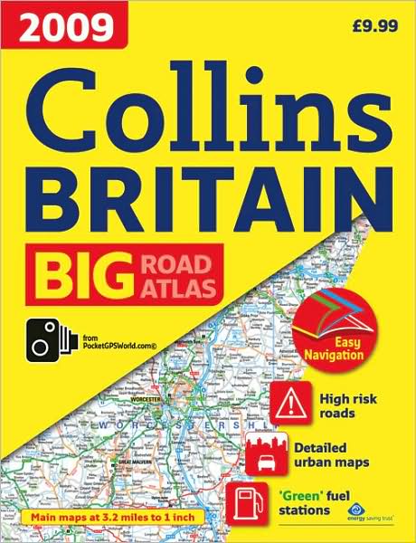 Cover for Collins UK · 2009 Collins Big Road Atlas Britain (Taschenbuch) [New A3 edition] (2008)